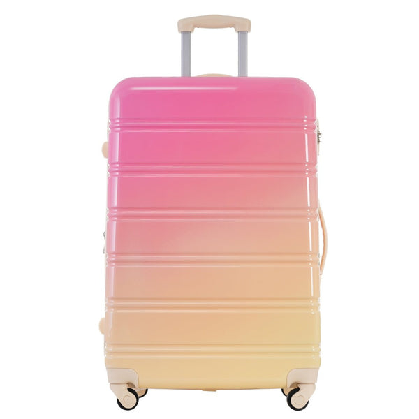 English Elm Hardshell Polycarbonate 3 Piece Luggage Set Gradient Spinner Wheels Tsa Lock Travel N732P184448X