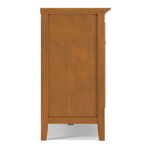 English Elm Amherst Shaker Pine Four Door Sideboard with Adjustable Shelves for Dining Rooms B136P436059
