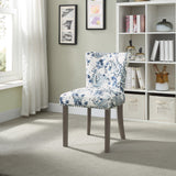 OSP Home Furnishings Kendal Chair Paisley Blue