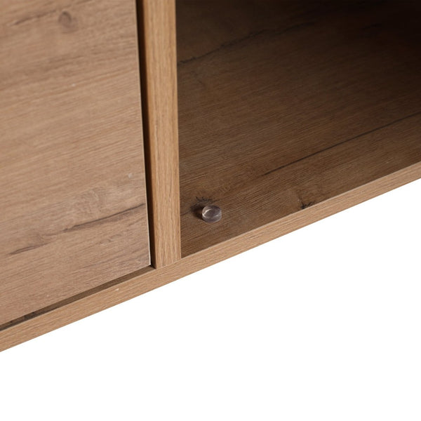 English Elm 48" Freestanding Bathroom Vanity with Soft Close Door 4 Drawers Plywood Build W999P405132