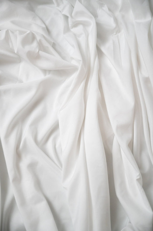 English Elm Thread™ Split King Bamboo Rayon Sheet Set for Adjustable Beds Cooling Breathable White B337P356820