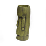 Christopher Knight Home® - Noble House - Glacier Outdoor Easter Island Tiki Urn, Antique Green Finish