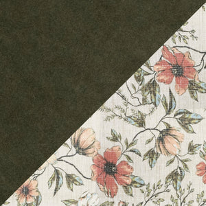 English Elm Wallace & Bay - Green Accent Chair with Print Fabric, Easy-Care Soft Upholstery, Striking Exterior Pattern, 29x29x28 офис B361P384483