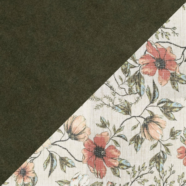 English Elm Wallace & Bay - Green Accent Chair with Print Fabric, Easy-Care Soft Upholstery, Striking Exterior Pattern, 29x29x28 офис B361P384483