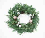 Christopher Knight Home® - Noble House - Frohock 26" Pine Artificial Wreath with Ornaments