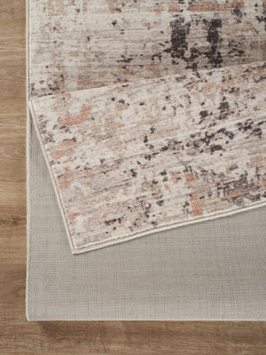 English Elm Jewel Abstract Multi Color Area Rug Turkish Woven Sculptural Pattern for Living Room B186P428924