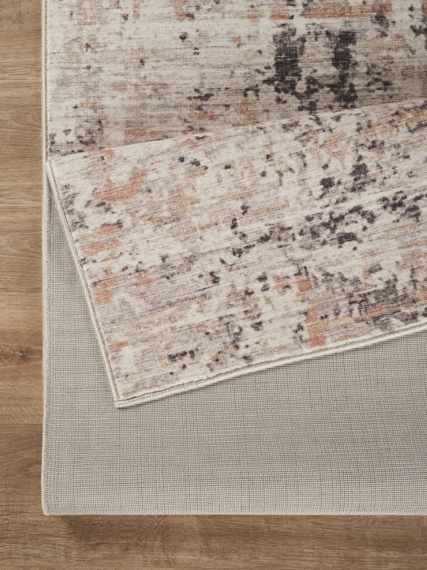 English Elm Jewel Abstract Multi Color Area Rug Turkish Woven Sculptural Pattern for Living Room B186P428924