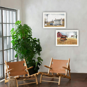 English Elm Trendy Decor 4u Billy Jacobs Folk Art 2 Piece Framed Set Farmhouse Wall Prints B067P254117