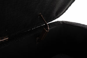 English Elm Bench Modern Black Upholstered Storage Seat – Versatile Entryway, Living Room, Or Bedroom Accent T3903P372081