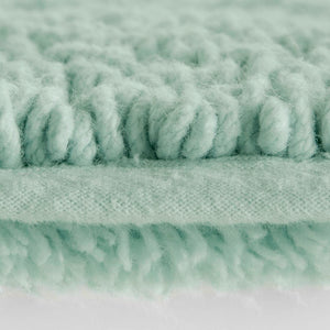 English Elm 1 Heavyweight Cotton Tufted Bath Rug Reversible Spa Grade Absorbent Floor Mat Green B035P319563
