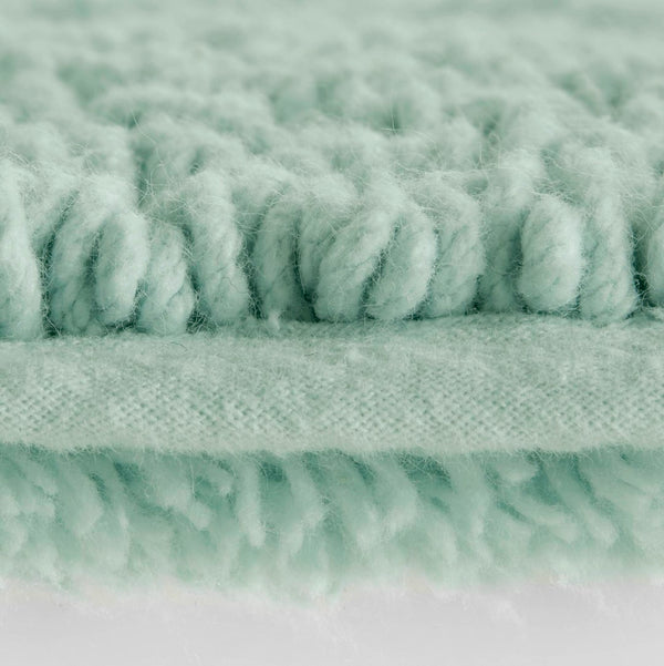 English Elm 1 Heavyweight Cotton Tufted Bath Rug Reversible Spa Grade Absorbent Floor Mat Green B035P319563