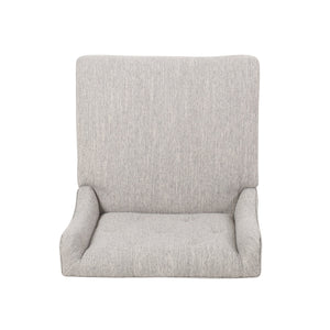 English Elm Christopher Knight Home® - Vienna Tufted Wingback Counter Stools Set of 2 — Elegant Fabric Seating, Button-Tufted Comfort, Durable Rubberwood Frame Light Grey+Natural 64853.00LGRY
