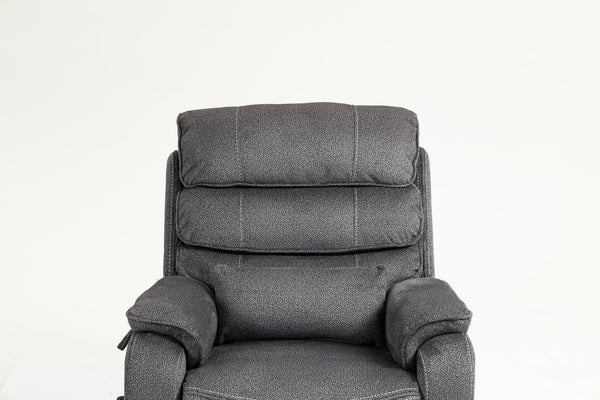 English Elm Lounge Electric Lift Chair With 180° Recline, Massage, Heating, Storage & Wireless Charging Options W547S00058