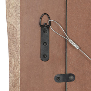 English Elm Christopher Knight Home® - RECT. Boho Handcrafted Rectangular Mosaic Wall Mirror, Golden Brown Mango Wood Frame, 64" Tall 71051.00