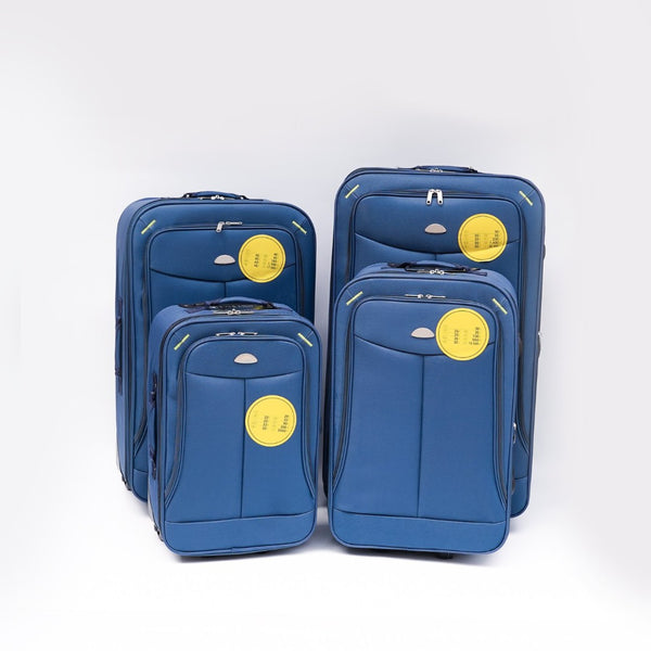 English Elm (20+24+28+32) Four-piece Dobby Fabric Luggage Set Expandable Upright Suitcases for Travel W2710P306157