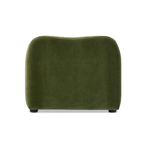 English Elm Roman Velvet Pet Sofa with Backrest for Small Dogs and Cats Modern Living Room B2719P448984