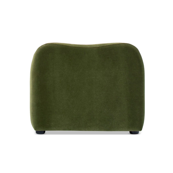 English Elm Roman Velvet Pet Sofa with Backrest for Small Dogs and Cats Modern Living Room B2719P448984