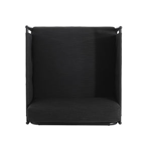 English Elm Christopher Knight Home® - DAWSON Black Aluminum Outdoor Club Chairs - 2PCS Water-Resistant Cushions, Sturdy Rustproof Frame N775P247810B