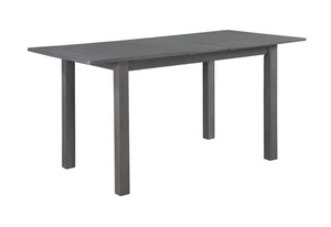 English Elm Carmine5-piece Extendable Wood Dining Set Gray Finish Cushioned Chairs Modern Room B2749S00332