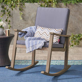 Christopher Knight Home® - Noble House - Candel Outdoor Acacia Wood Rocking Chair