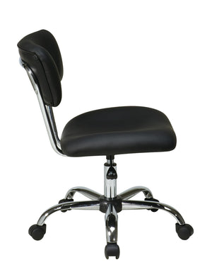 OSP Home Furnishings Vista Task Office Chair Black