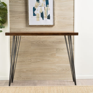 Christopher Knight Home® - Noble House - Remington Natural Finish Firwood Faux Live Edge Console Table