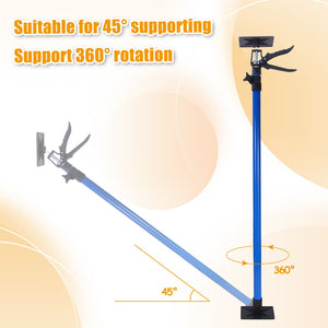 English Elm 360° Swivel Metal Support Rod Set with Tilt Lock Quick Release and Non-slip Grip Pads W1422P325954