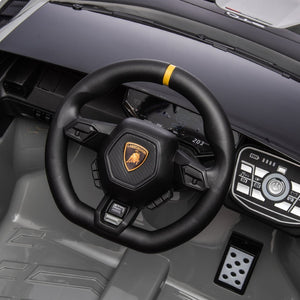 English Elm Lamborghini Huracan Sto 24v Kids Ride on Drift Car with Led Lights and Remote W1578P210768