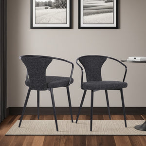 English Elm Lacey Swivel Barstool Matte Iron Base Faux Leather Seat Mid-century Kitchen Bar B2736P464877