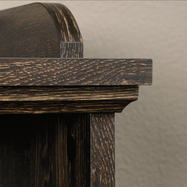 English Elm Bookcase, Elegant Brown Finish For Stylish Storage And Display In Living Rooms, Offices, And More B356P402596