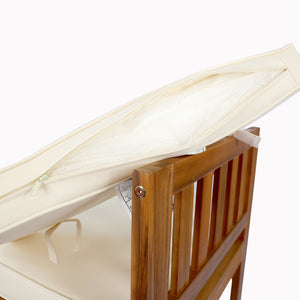 English Elm Christopher Knight Home® - Patio 5-Piece Dining Set: Elegant Acacia Wood Table & Chairs In Warm Teak Finish For Outdoors N779P195372B-2_64274.00