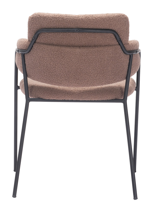 Marcel Dining Chair - Set of 2 Brown 109664 Zuo Modern