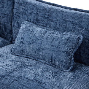 English Elm United Oversized 112" Modular Sectional Sofa - Modern Chenille Cloud Couch With Storage Ottoman & Usb Ports W1568S00190-GIGA