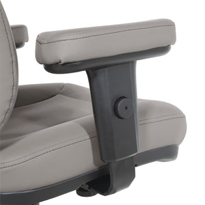 OSP Home Furnishings Professional High Back Ergonomic Office Chair with Lumbar Support and Padded Adjustable Arms Stratus EC4300-R103