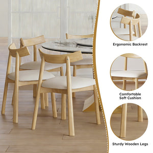 English Elm 59" Round Sintered Stone Table Set Seats Eight with Gold Hourglass Base Lazy Susan W2700S00131