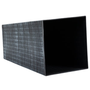 English Elm Outsunny Set Of 3 Stylish Tall Planters - Uv-Resistant, Self-Draining Flower Pots For Indoor & Outdoor W2225P174482-GIGA