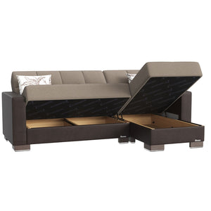 English Elm Primenest Nimbusflow Convertible Chaise Lounge With Storage – Stylish, Comfortable & Versatile Design B030P303546-GIGA