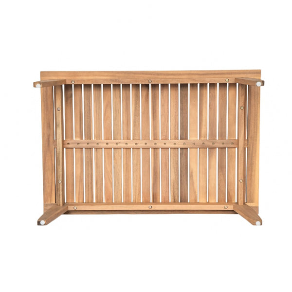 English Elm Outdoor Acacia Hardwood Rope Weave Patio Chat Set with Deep Cushioned Seating N757P408833B