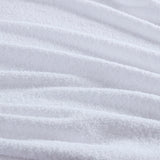 Beautyrest Dream Soft Casual Blanket BR51-4439 White