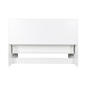 English Elm Murphy Space-Saving Bed with Built-In Desk for Small Rooms — Foldable Horizontal or Vertical Option W331S00149