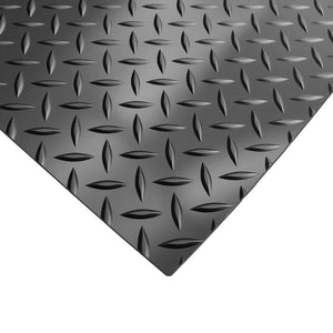 English Elm Thickened Diamond Embossed Pvc Garage Floor Roll Heavy Duty Anti Slip Mat T3210P422242