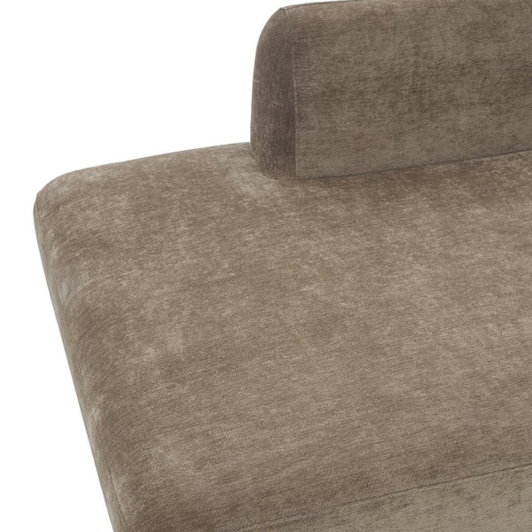 English Elm 115" L-shaped Sectional Three Piece Deep Seat Chaise Sofa for Modern Living Rooms N767P385430B