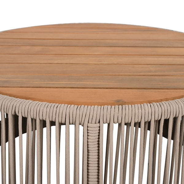 English Elm Christopher Knight Home® - Outdoor Rattan & Acacia Wood Coffee Table - Stylish Patio Furniture For Garden, Balcony & Home N770P298632B