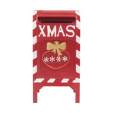 Christopher Knight Home® - Noble House - - Red Iron Christmas Mailbox Decoration