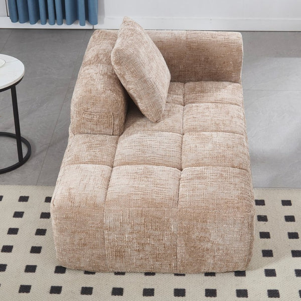 English Elm United Chenille Loveseat Sofa - Stylish Modular Sleeper For Small Spaces & Cozy Living Areas W1568P255134-GIGA