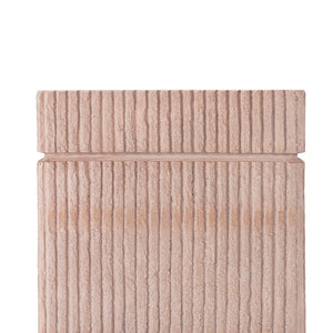 English Elm 16.15x20 Mgo Concrete Propane Tank Cover Outdoor Side Table Travertine Stone Finish N772P409038T