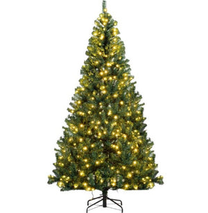English Elm Artificial Blush Pink Holiday Tree 7 Foot Tall with 1000 Tips Frosted Romantic Decor T3971P419039