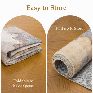 English Elm Premier Floral Area Rug Low Pile Transitional Design for Living Room or Entryway B186P479364
