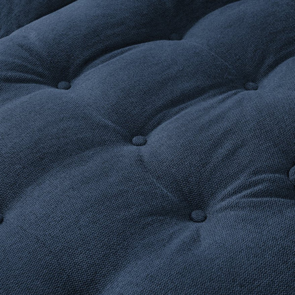 English Elm 130" U-Shaped Sofa With Console & Cupholders, 6-Seat Sleeper Couch Set In Blue For Modern Living Spaces W1117S00242