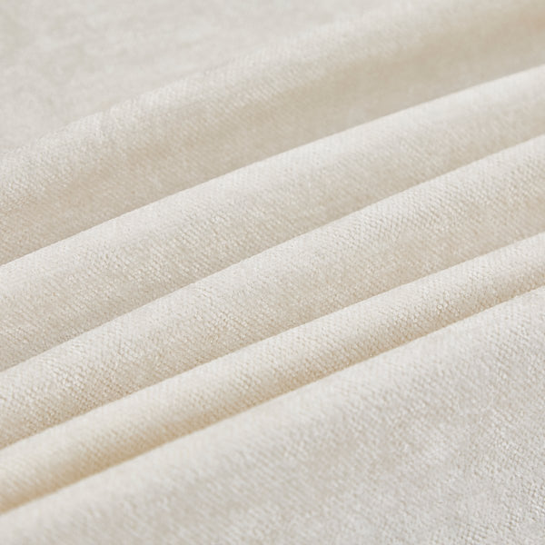 English Elm 93" 3+1 Seater Sofa with Ottoman, 4-Position Recline, 350lb Capacity Per Seat, Plush Chenille, 3 Pillows Beige W2606S00039